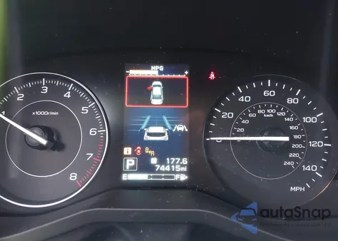 2019 Subaru Impreza 2.0I Premium из США, поврежденный, VIN 4S3GTAD60K3707465